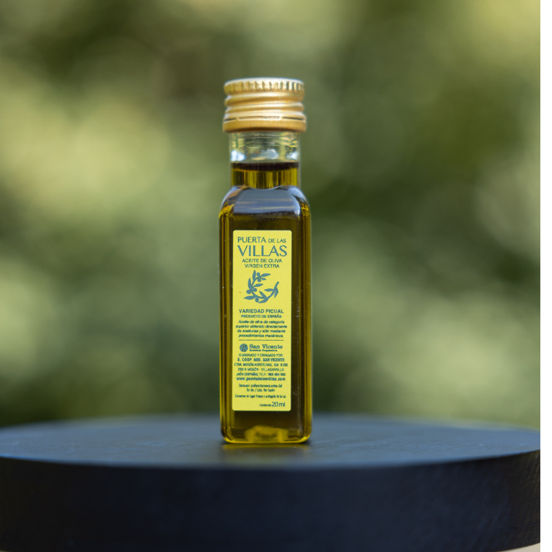Picual Temprano monodosis Puerta de las villas extra paneneský olivový olej 20ml