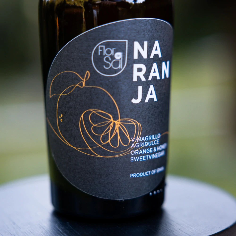 Vinný ocet s medem a pomerančem Flor de Sal 250ml
