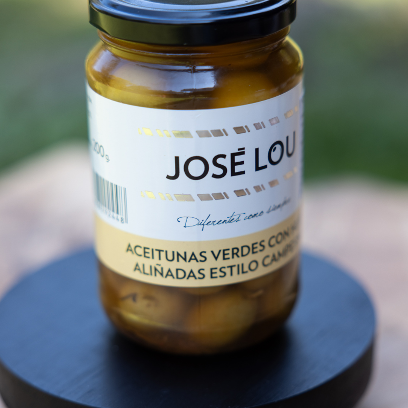 Olivy zelené na farmářský způsob José Lou 350g