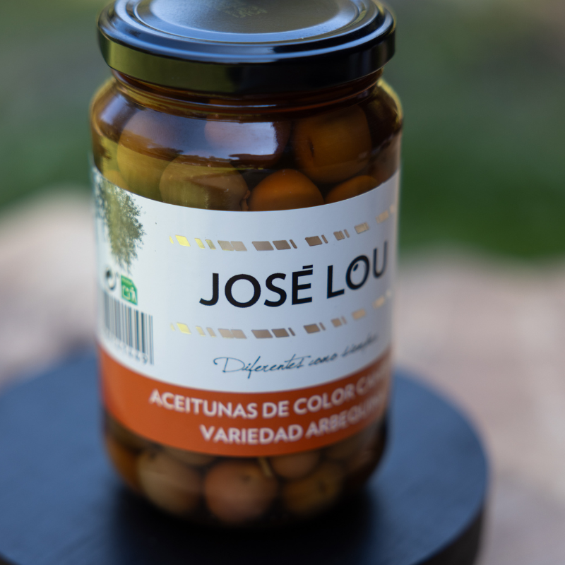 Olivy ARBEQUINA s peckou José Lou 340g
