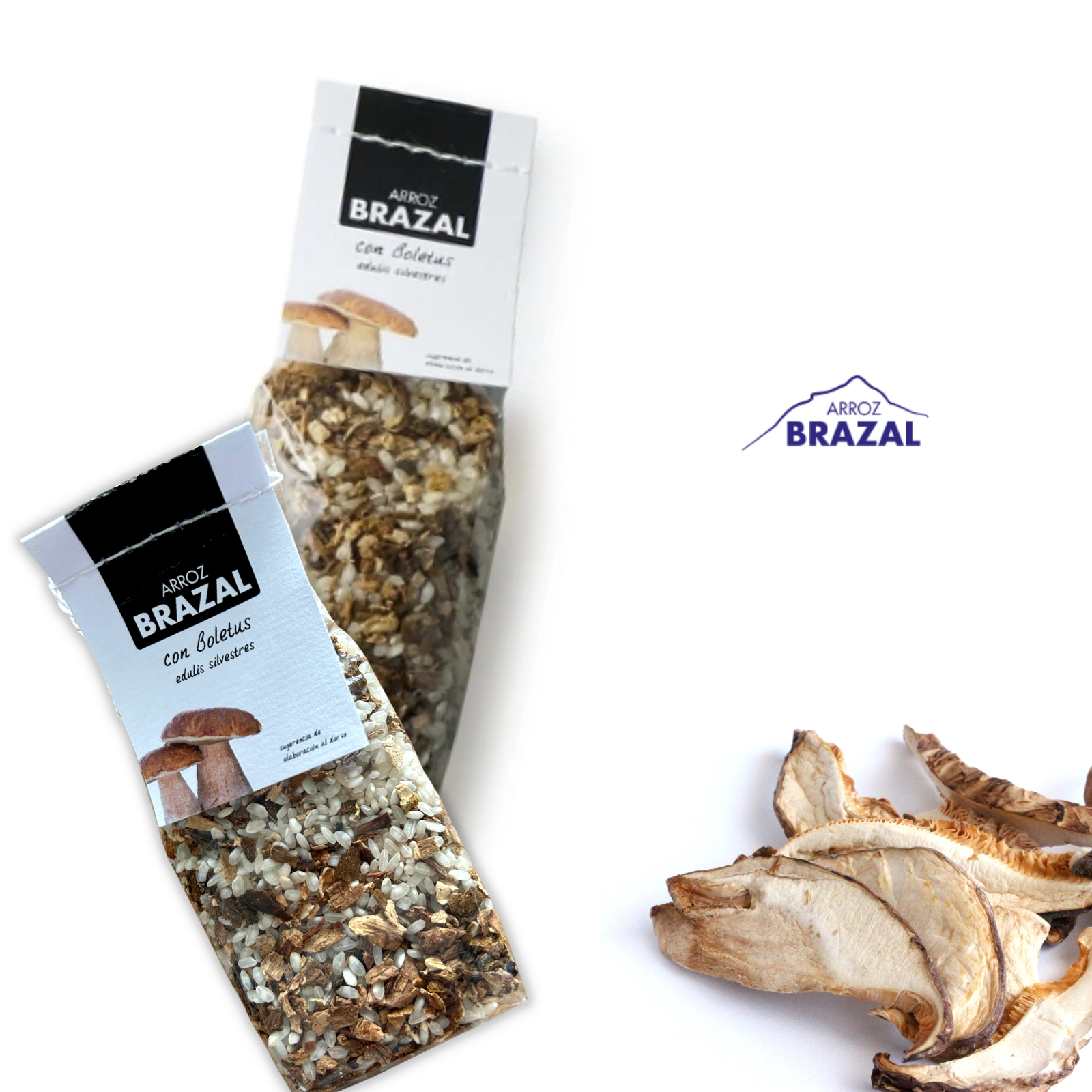 Rýže Arroz Brazal Maratelli se sušenými hřiby 250g