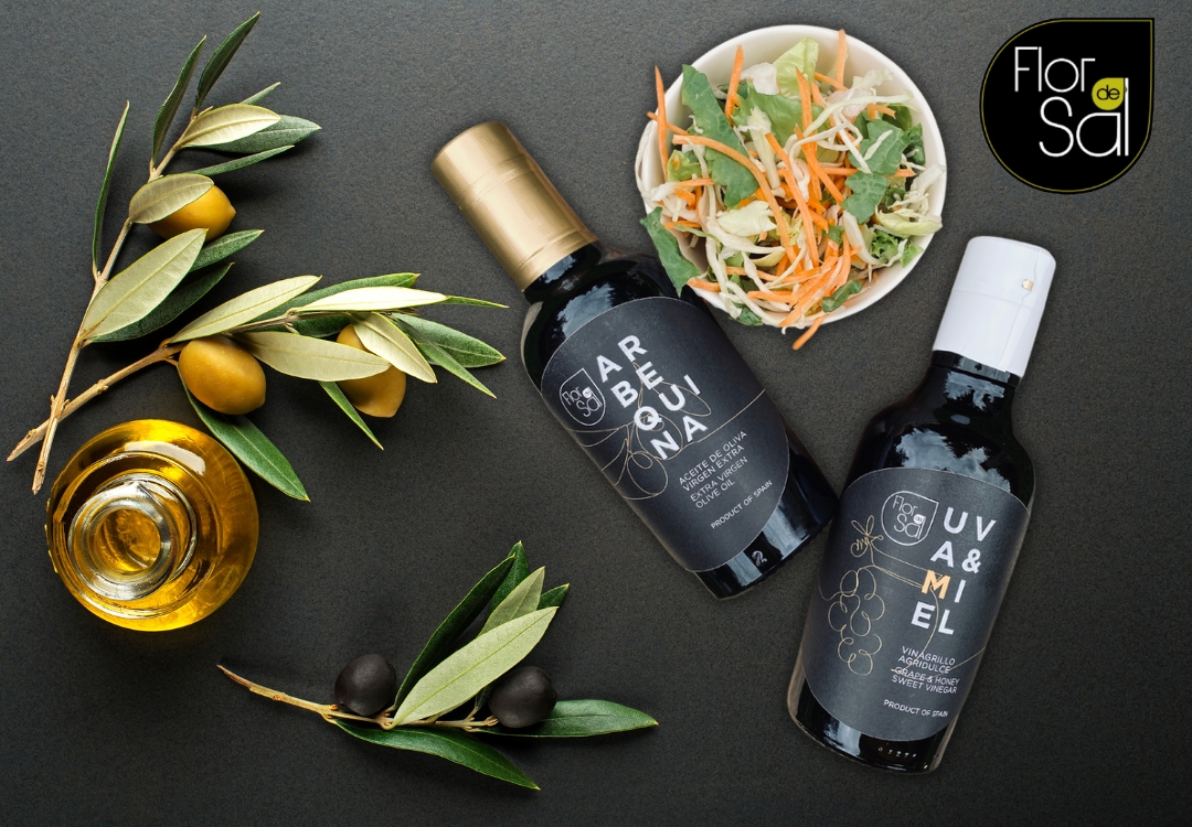 Vinný ocet s medem Flor de sal 250ml