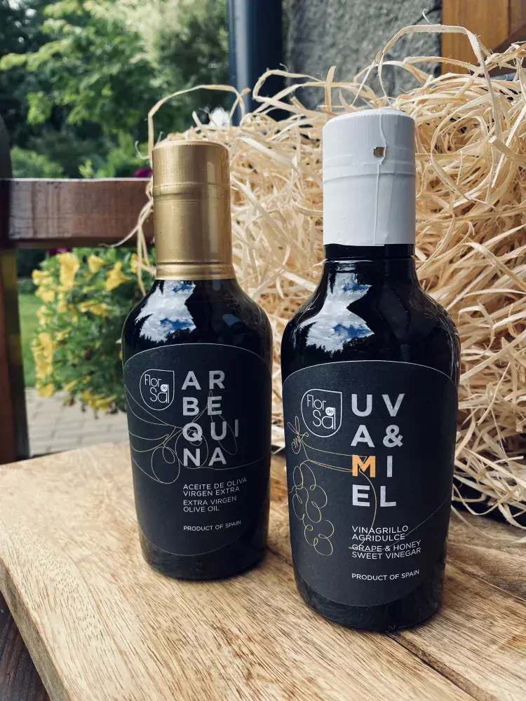 Arbequina Flor de Sal extra panenský olivový olej 250ml
