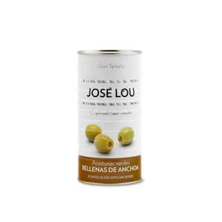 Olivy Manzanilla plněné ančovičkou José Lou 350g