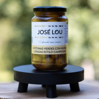 Olivy zelené na farmářský způsob José Lou 350g