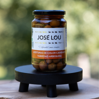 Olivy ARBEQUINA s peckou José Lou 340g